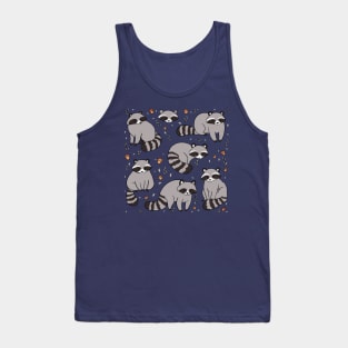 Cute raccoon illustration Tank Top